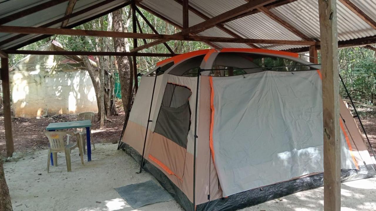 Conhuas Campamento Yaax Che En Calakmul מראה חיצוני תמונה